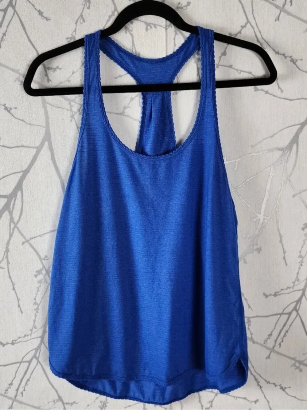 Lululemon Blue Seriously Light Luon 105 F Singlet Tank